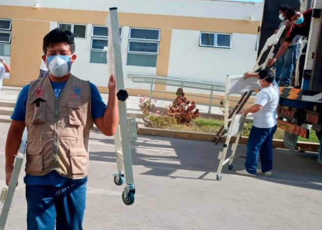Empresarios realizan donaciones al Hospital San José, EsSalud y PNP de Chincha
